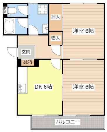 メゾンコウナンの物件間取画像